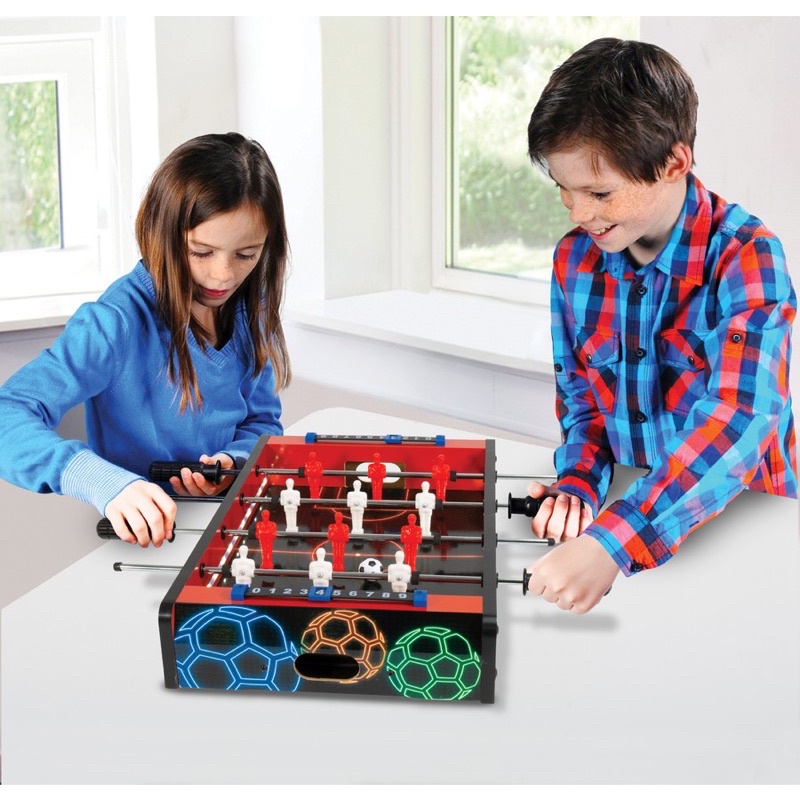 Kiddy Fun Electronic Arcade Football/Foosball Neon Series Mainan Anak