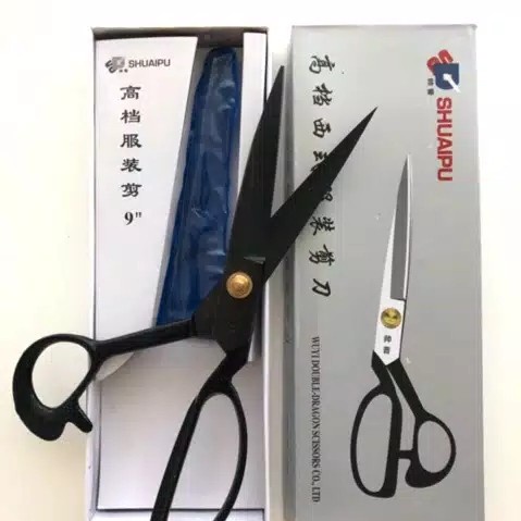 

Kusus Hari Ini Gunting Shuaipu 9 Inch/ Gunting Kain Merk Shuaipu Original Diskon