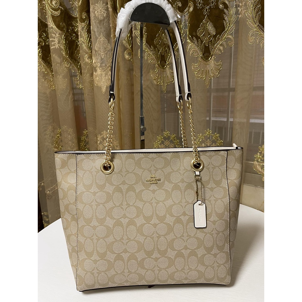 [Instant/Same Day] 1565  Coach original new  Marlie zipper tote bag shoulder bag handbag  gwd