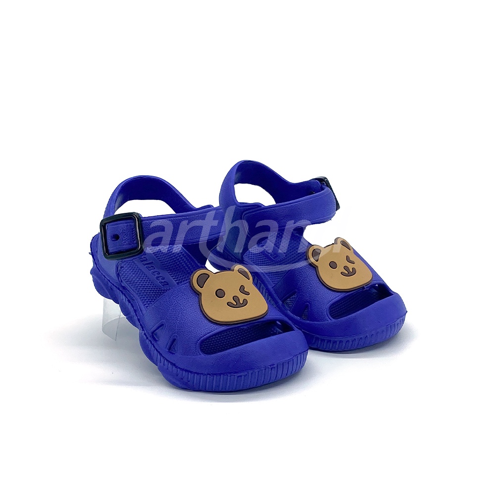 Balacca 030 Sandal Anak Laki-laki Selop Tali belakang Model Panda Lucu