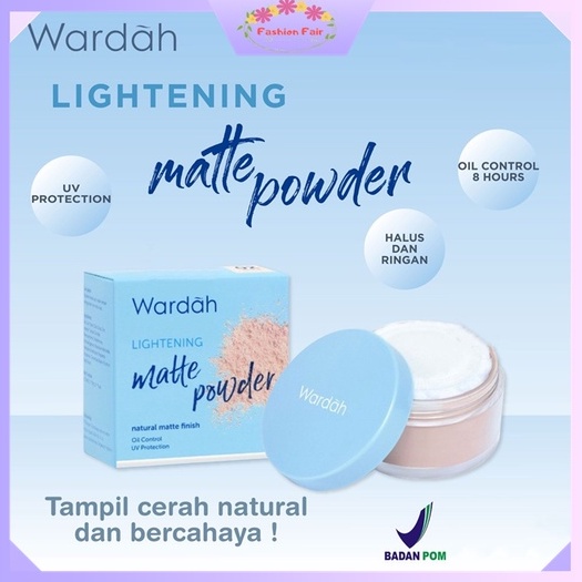 Fashion Fair - Wardah Lightening Matte Powder - 20g