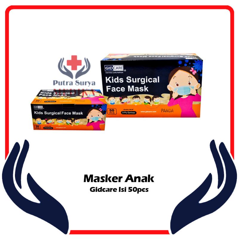 Masker Medis Anak | Kids Face Mask Gidcare