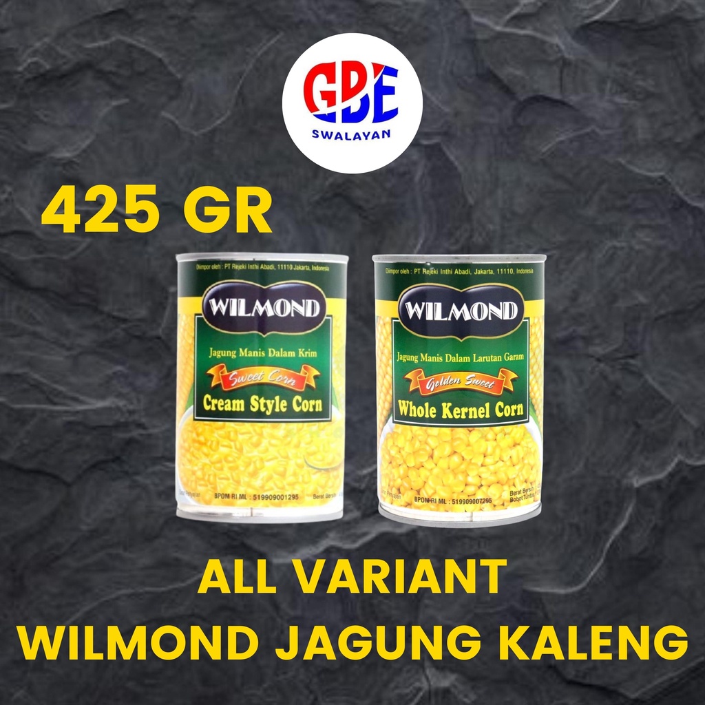 

Wilmond Jagung Manis Dalam Kaleng All Variant 425gr | Whole Kernel & Cream Style Corn