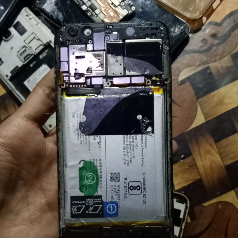 mesin hp Vivo V5 lite mesin normal lcd tc pecah