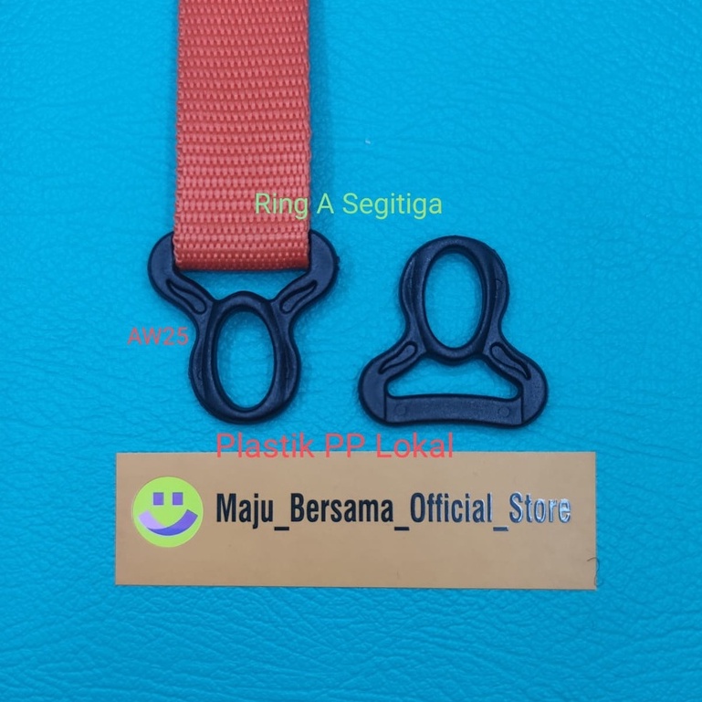 Buckle Plastik PP Lokal - Ring A Segitiga ( AW isi 120 pcs ) SW1