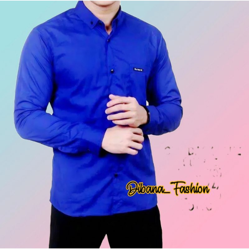 PREMIUM KEMEJA PRIA LENGAN PANJANG - KEMEJA PRIA POLOS DISTRO - KEMEJA PRIA -KEMEJA PRIA DISTRO