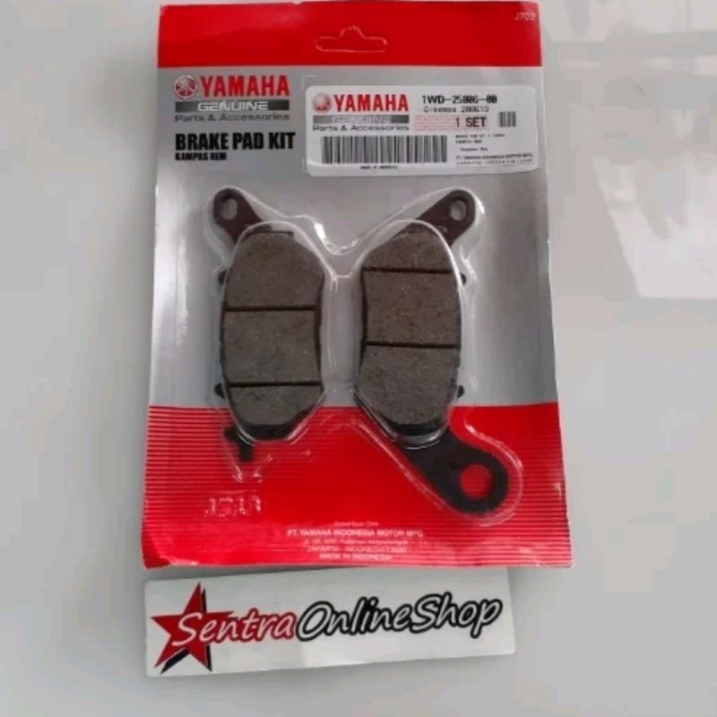 diskpad kampas rem cakram belakang r 25 r25 xmaz x max orisinil ygp1wd2580600