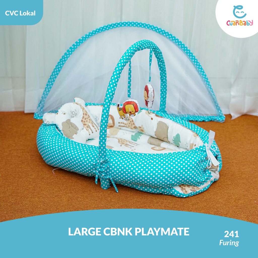 Kasur Bayi Kelambu Large CBNK Playmate Motif Kids Safari Mix Dottie Baby Alexis By Cuan Baby LARGE C