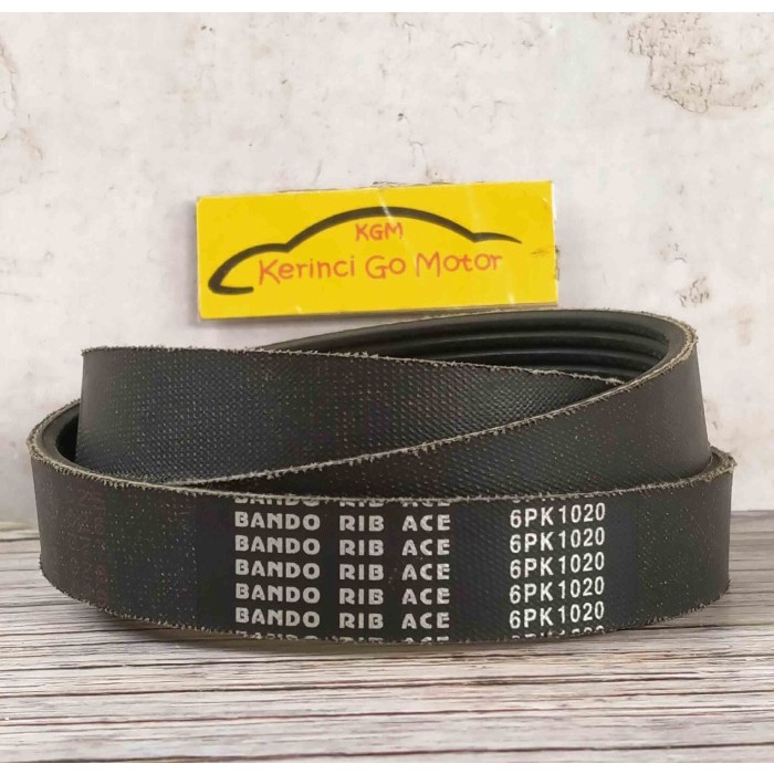 BANDO VAN BELT 6PK 1020 RIB BELT TALI KIPAS 6PK-1020 FAN BELT ALUR