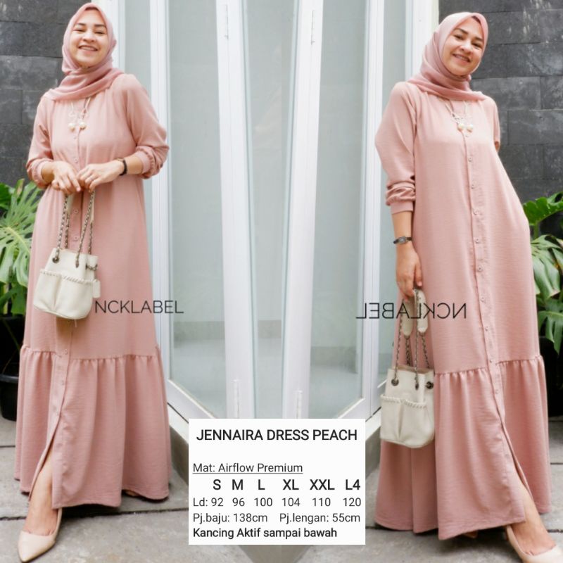 JENNAIRA DRESS NCK LABEL new arrival READY BANYAK SILAHKAN CEK OUT