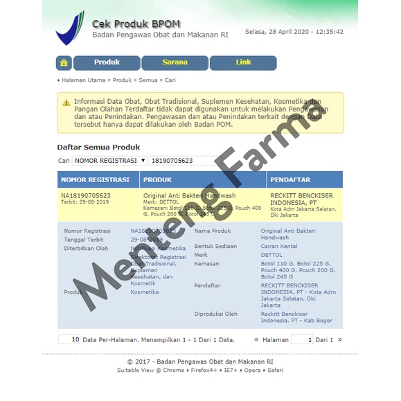 Dettol Handwash Original - 200 Gram Refill Pack