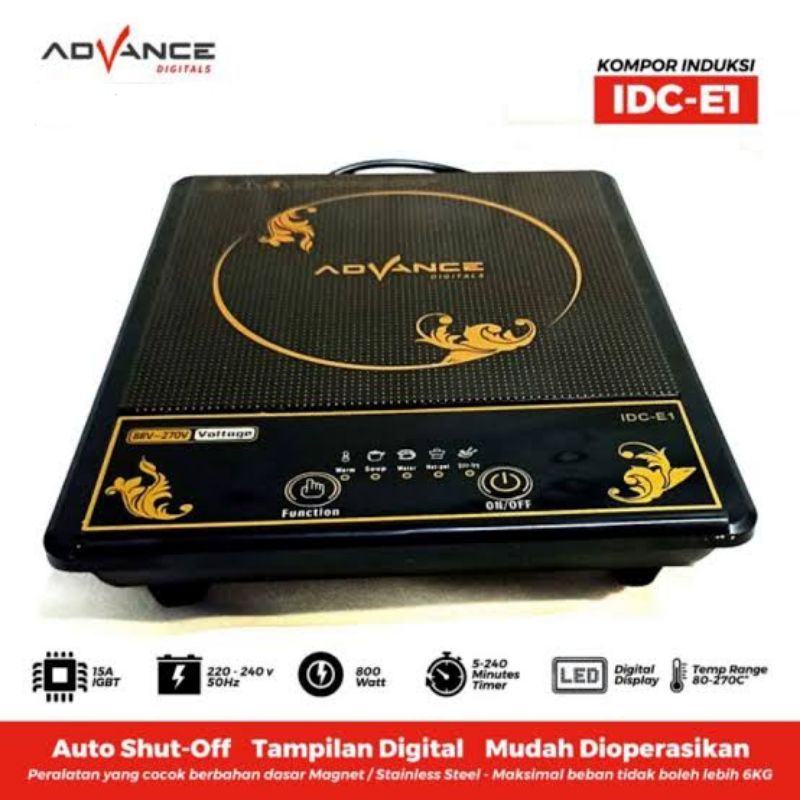 Advance Kompor Listrik Induksi / Induction Cooker IDC-E1