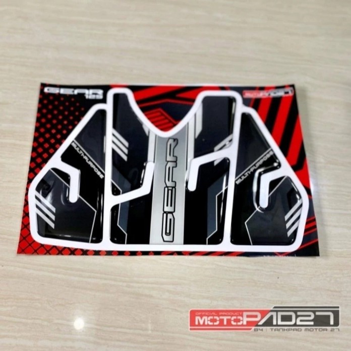 Sticker stiker deckpad resin timbul Yamaha Mio GEAR 125