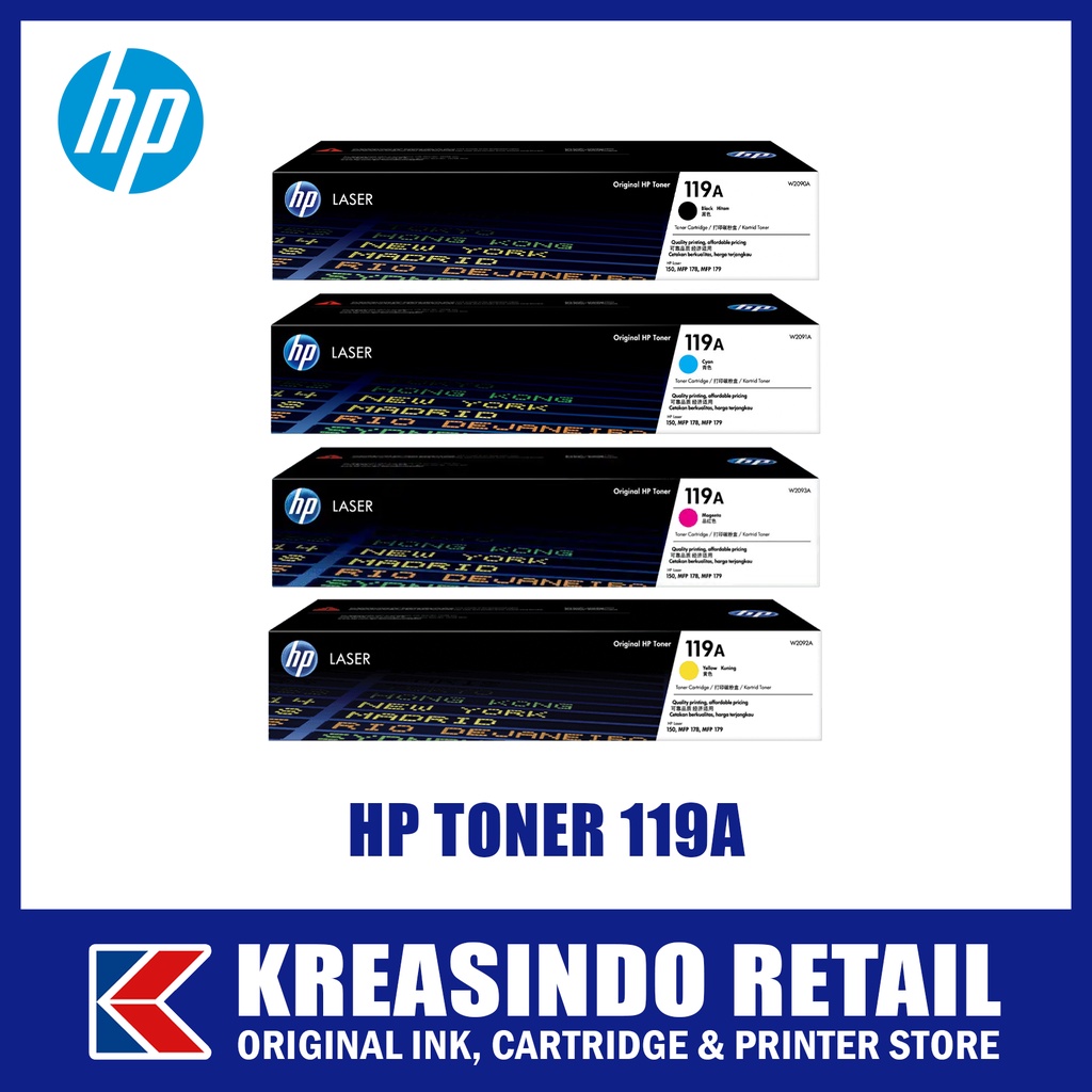 HP 119A Toner / Tinta Original