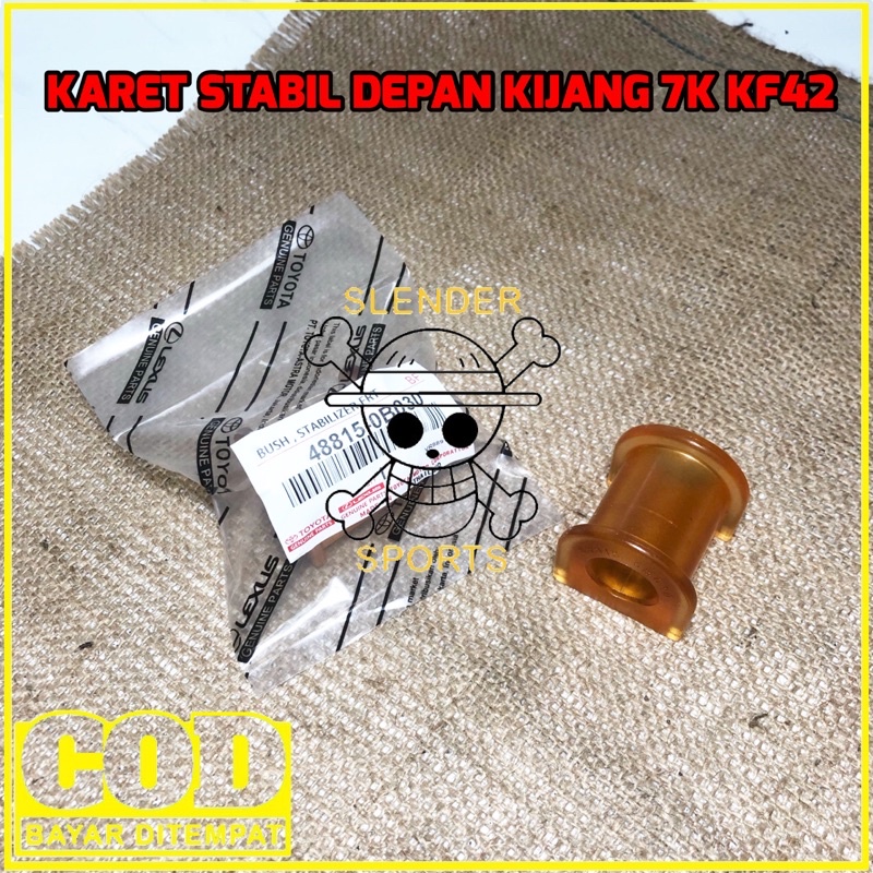 KARET STABIL DEPAN KIJANG 7K KF42 - BUSH STABILIZER KIJANG 7K - KARET STABIL ROTI KIJANG KF42