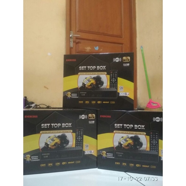 set top box/stb dvb T2 Evercoss