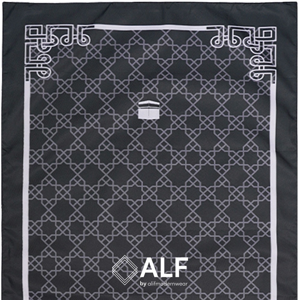 ALIF SAJADAH GENGGAM TRAVEL / SAKU / PORTABLE / WATERPROOF ( ALIF MODERN WEAR SJG-0171 )