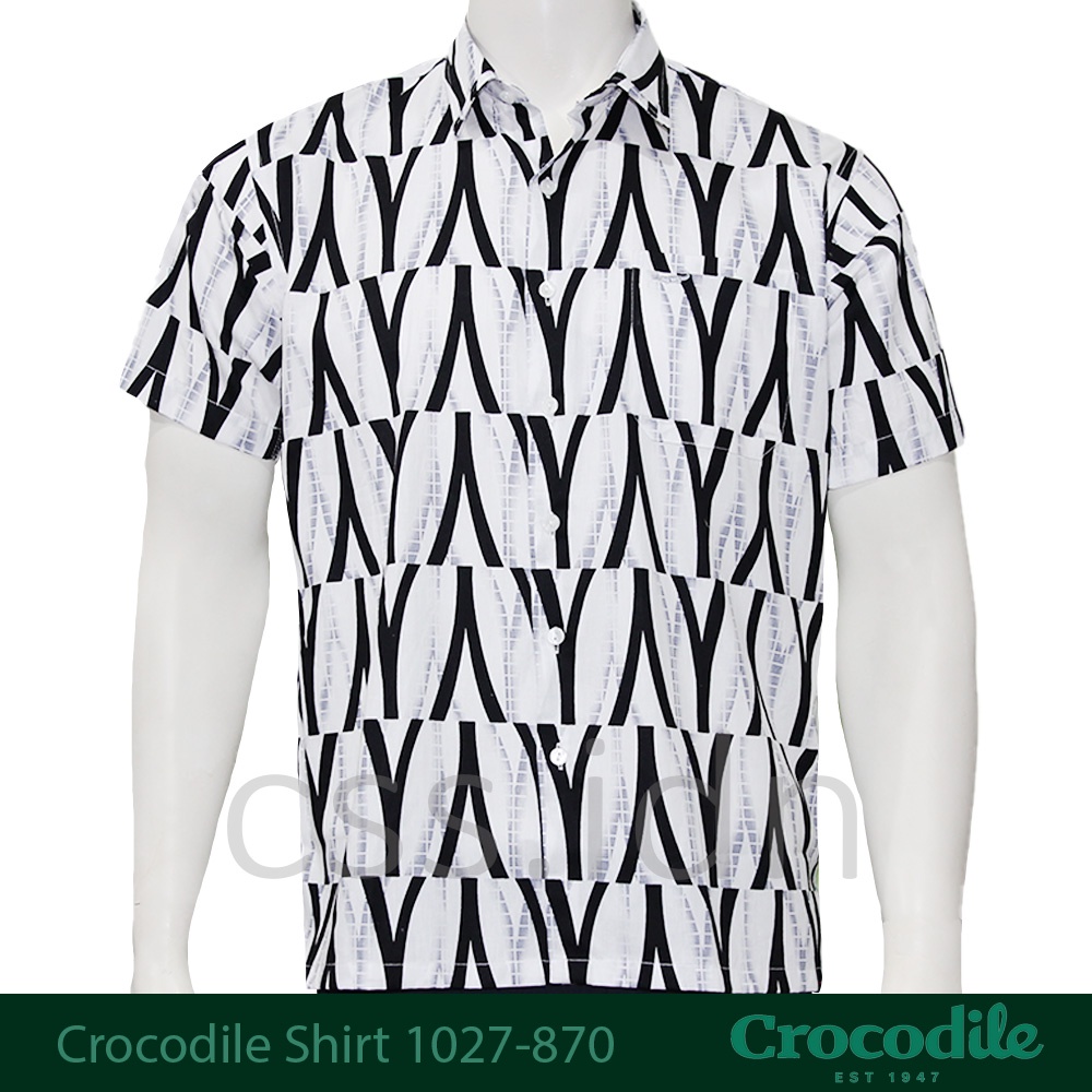 Kemeja Pria Lengan Pendek Crocodile 1027-870