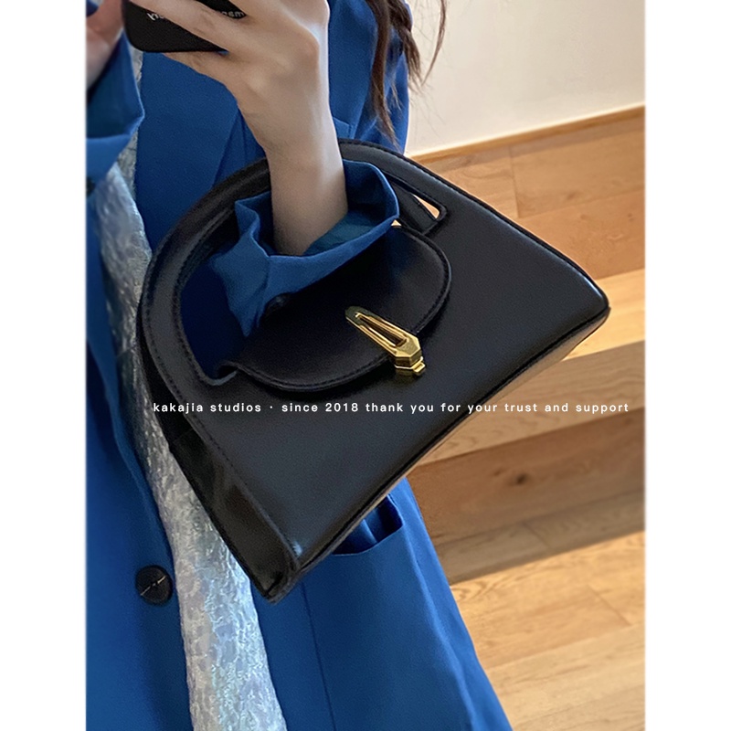 Suhao desain niche tas tangan wanita 2022 fashion trendi baru high-end tas persegi kecil tas bahu gaya barat tas messenger