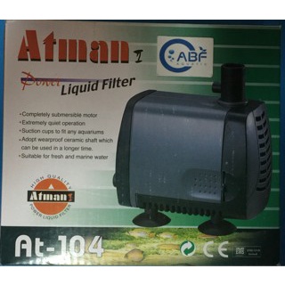 Pompa Air Atman AT-104 untuk Akuarium dan Kolam