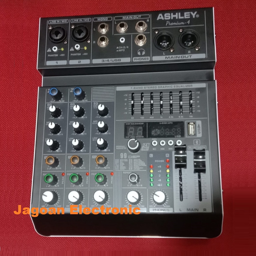 Mixer Audio ASHLEY PREMIUM 4 4Channel PREMIUM4 PC SOUNDCARD RECORDING NEW