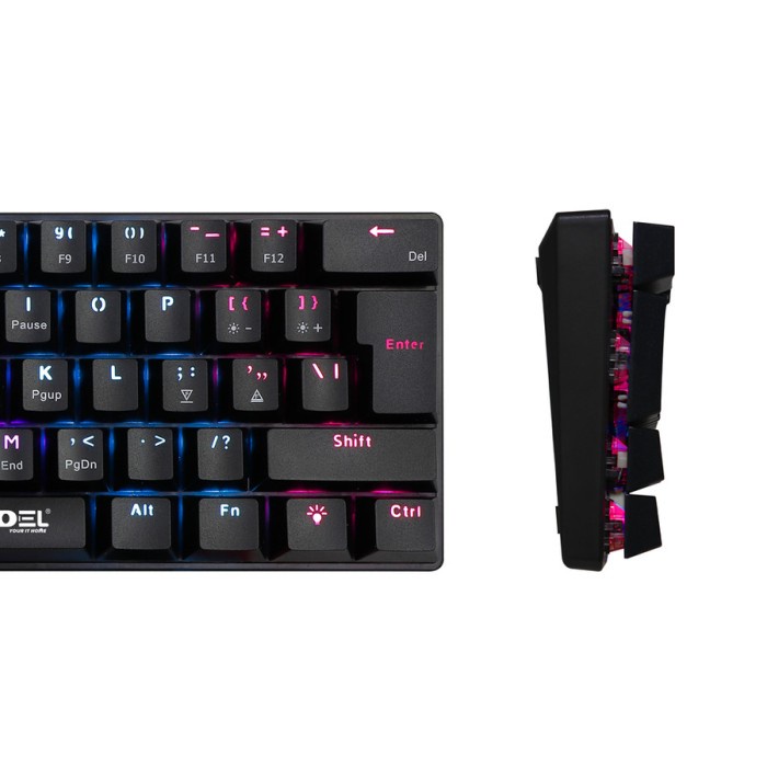 Keyboard Gaming TKL Jedel KL-60C Mechanical RGB