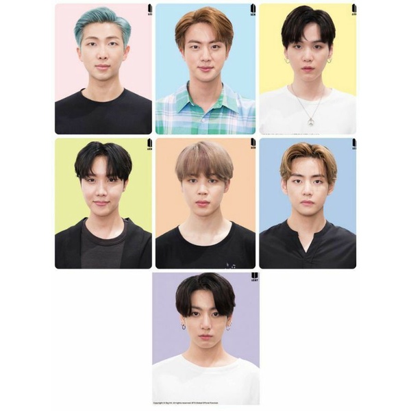Photocard BTS Photocard BT21 Polaroid BTS Poster bts foto bts album bts kpop Photostrip bts