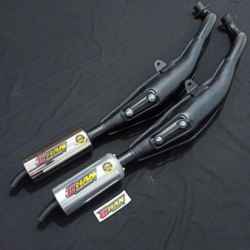 knalpot CHAN RACING Model AHM AHM-malaysia untuk f1zr force 1