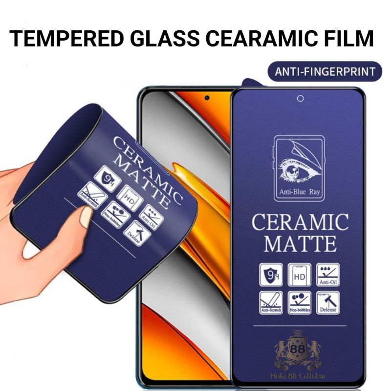 Tempered Glass Anti Blue Light Redmi Note 10 4G Note 10 5G Note 10S Note 10 Pro Note 10 Pro Max Note 10 Lite Tempered Glass Ceramic Blue Light Full Layar