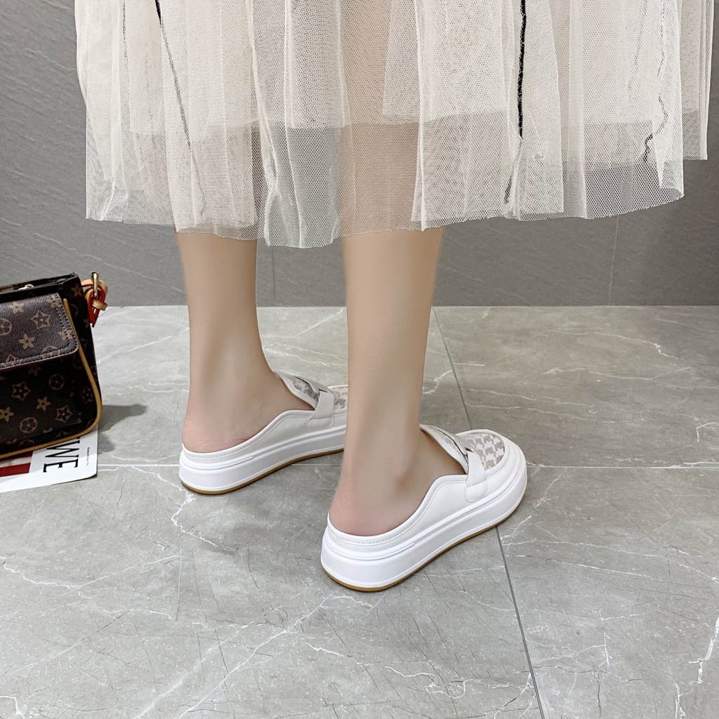 Free Box Sepatu Wanita Korea Sepatu Wanita Termurah NS1266 Sepatu Sandal Flat Wanita Import