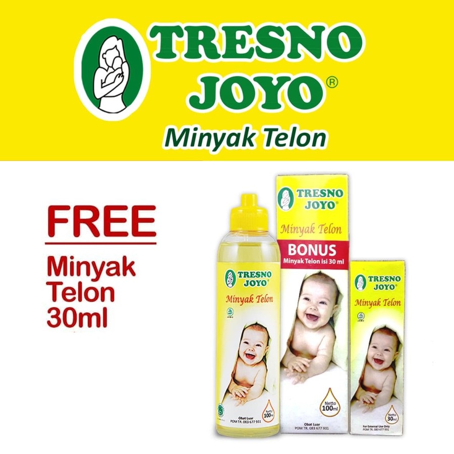 Minyak Telon Minyak Kayu Putih | Balsem Tresno Joyo Original | Citronella | Lavender | Jeruk