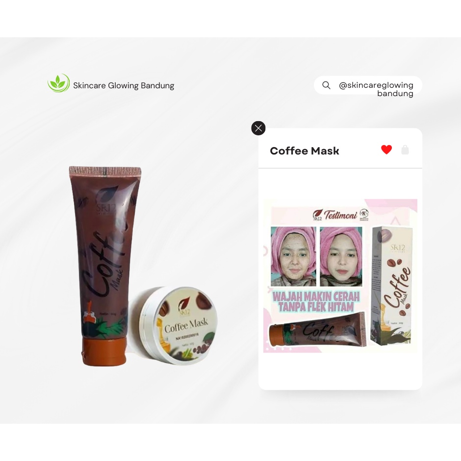 Coffee Mask SR12 Masker Kopi Masker Wajah Kopi Menghilangkan Flek Hitam Masker Scrub Wajah Krim Penghilang Flek Hitam Cream Flek Hitam Membandel Scrub Muka Masker Flek Hitam Peeling Mask Scrub Wajah Srub Wajah Scrub Peel Wajah Peeling Scrub