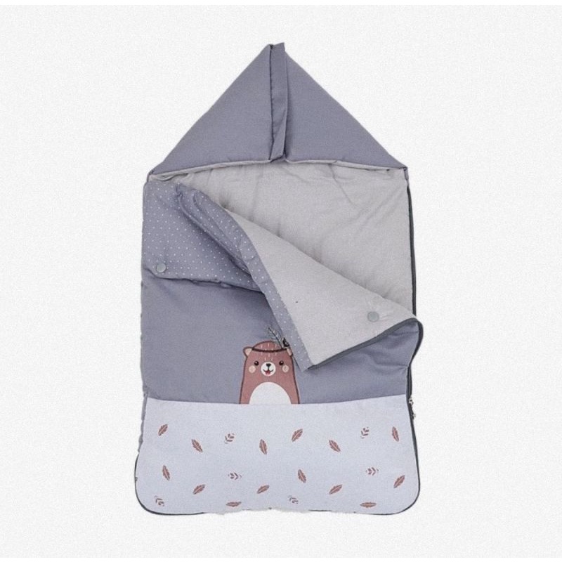 Dialogue Baby Sleeping Bag Bearie Series DGS3308 - Selimut Bayi