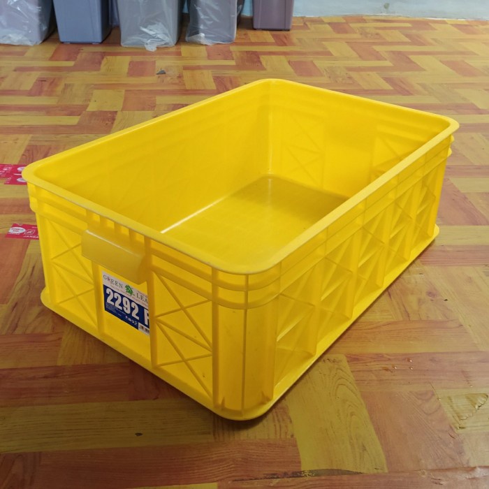 Krat Plastik Kontainer Industri Greenleaf 2292P 63X41X21Cm/ Industrial Container