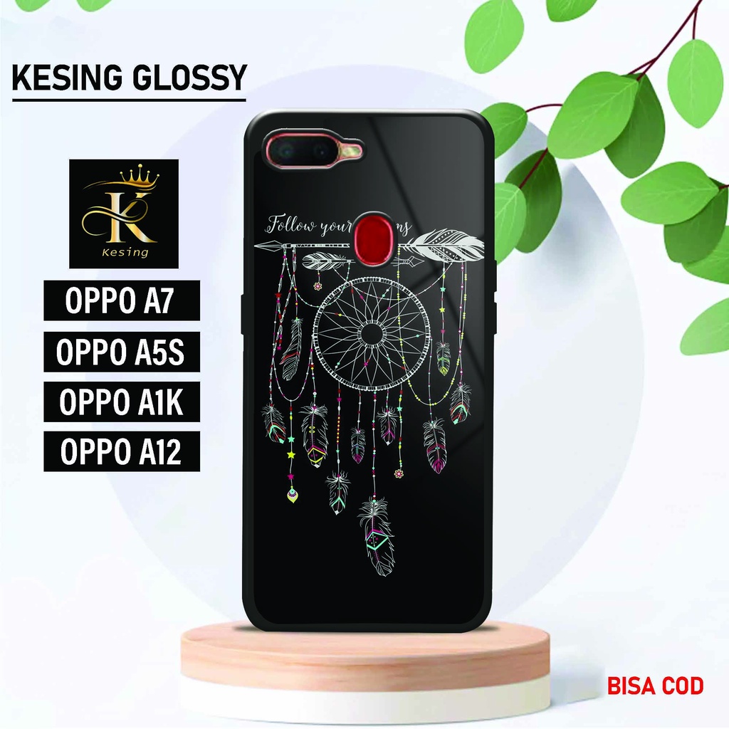 Case Oppo A5S / A7 / A11K / A12 - Pelindung Hp Oppo - Fashion Case Glossy - Case Pria - Case Wanita 
