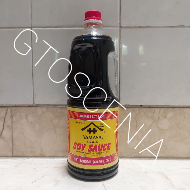 

yamasa soy sauce 1,8 L ( 1.8 L ) /shoyu/kecap asin jepang/saus jepang