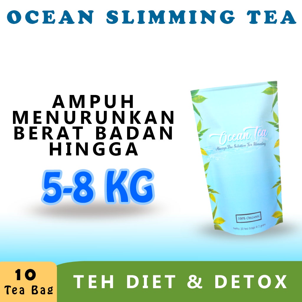 Teh Diet Detox Pelangsing Penurun Berat Badan Herbal Ampuh Slimming Sliming Tea Jamu Diet Detok Pelangsing Alami Herbal Asli Peluntur Lemak Perut Buncit Ampuh Aman Pria Wanita Slim Tea