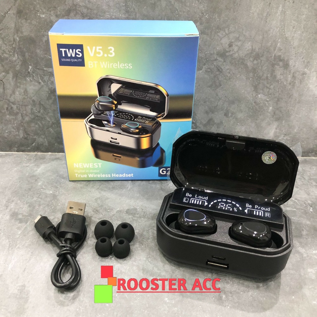 HEADSET BLUETOOTH + POWERBANK G28