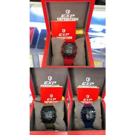 SALE.. JAM TANGAN EXPEDITION DIGITAL WANITA E 6827