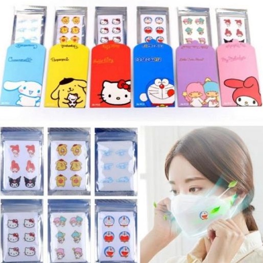 TERLARIS Aroma Patch stiker masker motif wangi fresh care / Stiker Masker Aromaterapi / Pewangi Mask