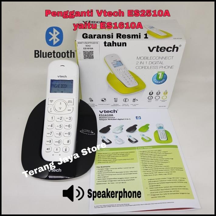 Telepon Wireless Vtech Es2510A Pesawat Telepon Rumah Vtech Es2510