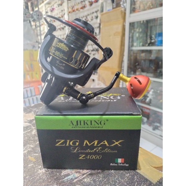 reel Ajiking zig max limited edition 4000 5000 6000