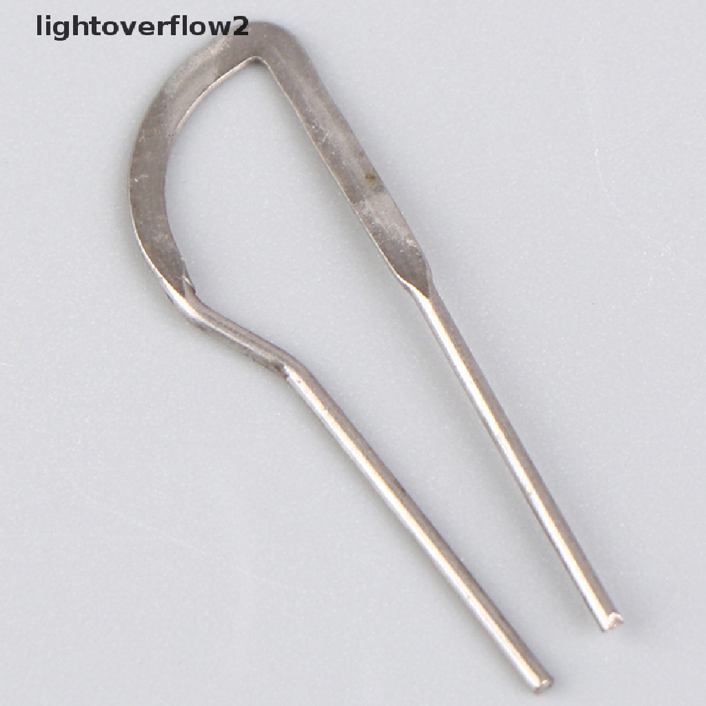 (lightoverflow2) 10pcs Tip Kawat Solder Pyrography Pengganti Bahan Besi (ID)