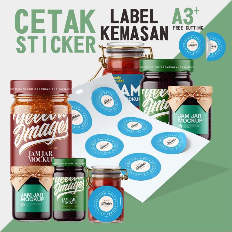 

STIKER LABEL KEMASAN ISI 54 PCS FREE DESAIN
