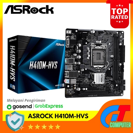 ASRock H410M-HVS (LGA1200, H410, DDR4, USB3.2, SATA3)