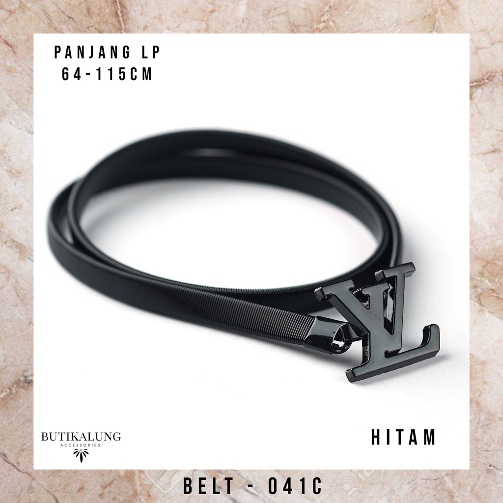 Ikat Pinggang Wanita Tali Pinggang Women Belt Sabuk Gesper Fashion 041