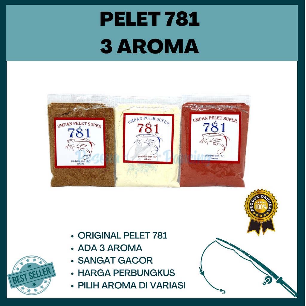 UMPAN PELET 781 BANDUL 3 AROMA