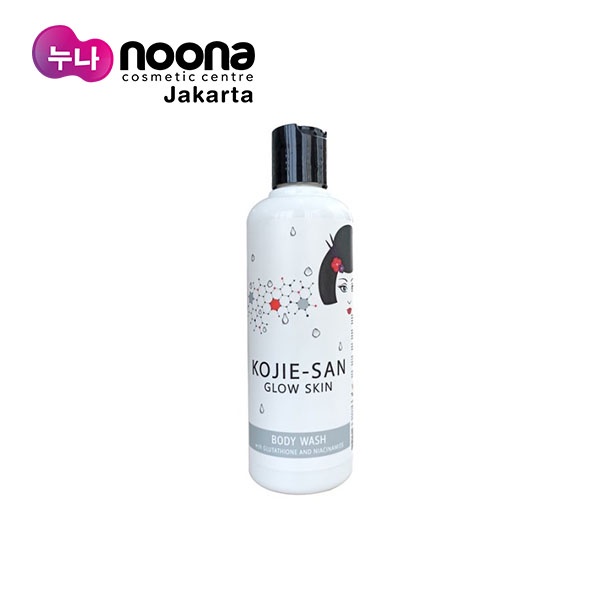 KOJIE SAN GLOW SKIN BODY WASH WITH GLUTATHIONE &amp; NIACINAMIDE 250ML