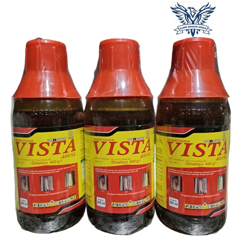 Insektisida Vista 400 SL 200 ML Bahan Aktif Dimehipo 400 g/l Dimocel Spontan Stuntman