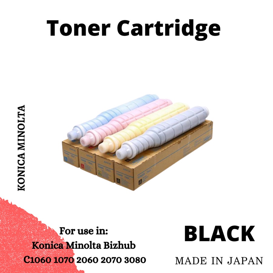 Toner Konica Minolta BIZHUB C1060 1070 2060 2070 3080 TN619
